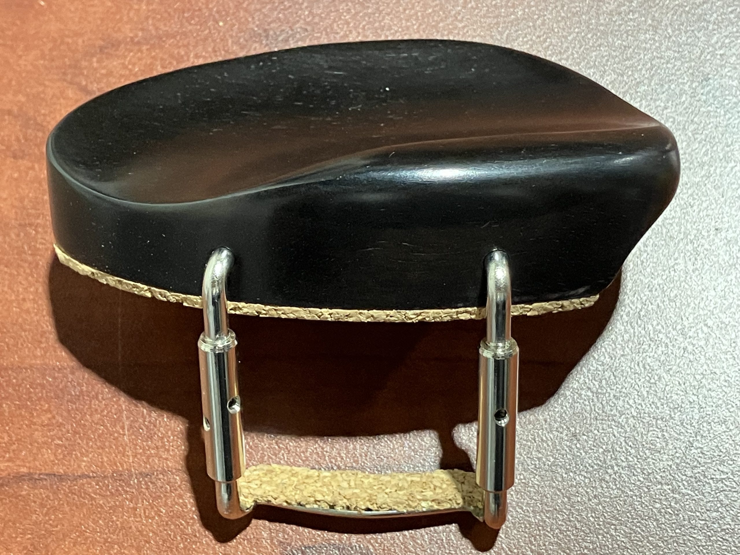 4/4 Size Violin Chin Rest Hill Style Ebony - PAYTONS. 50923