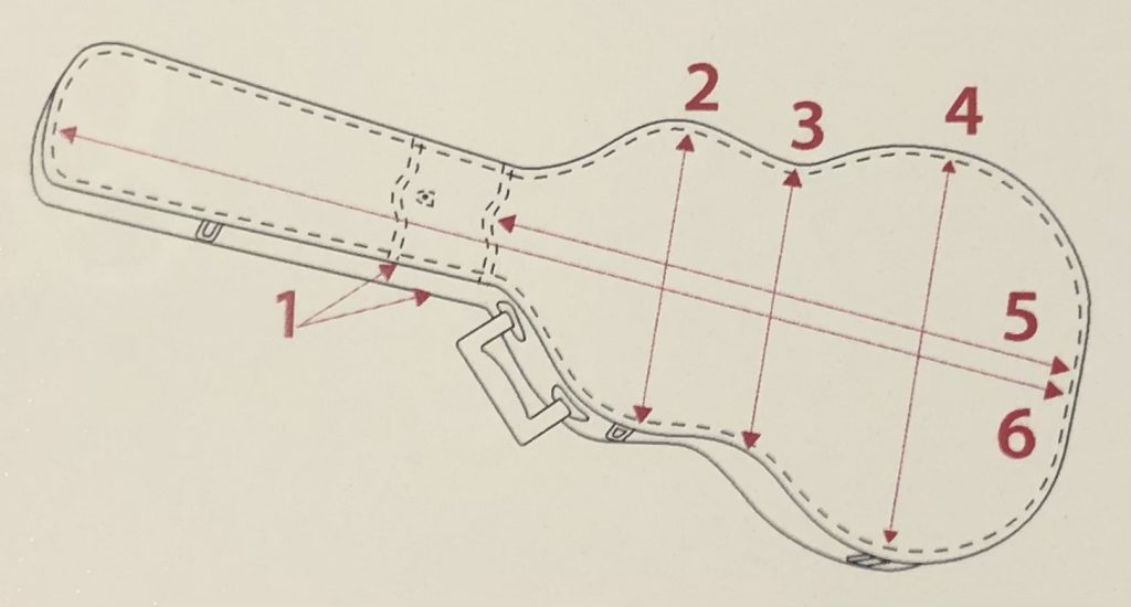 Guitar Case Dreadnought Size Plywood Harrison Music