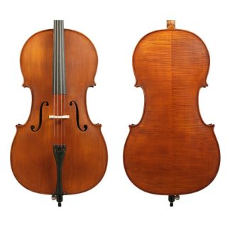 Gliga II 4/4 Size Cello Outfit - Oil Varnished Antique Finish