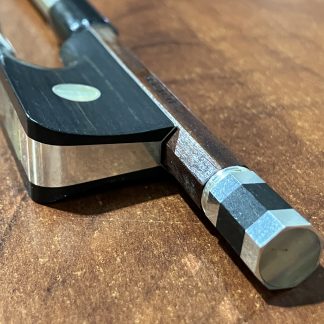 Cello Bow - J.L. DUBOIS (Italy) Pernambuco Sterling Silver Mounted