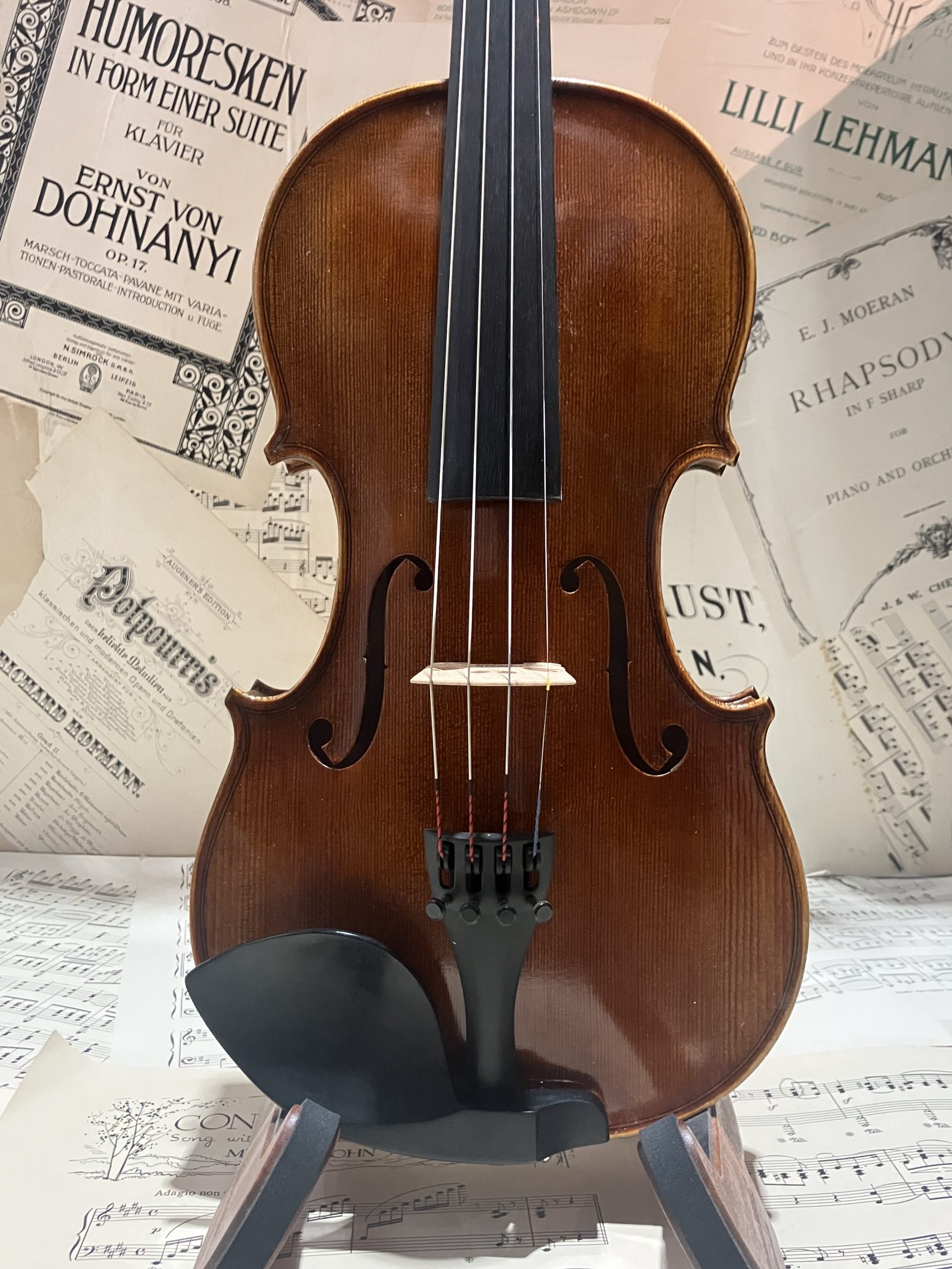 German Klaus Heffler 4/4 2020 "Allegro" Violin - Secondhand