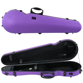 ART Shaped Violin Case 4/4 (or 3/4) Amethyst Purple