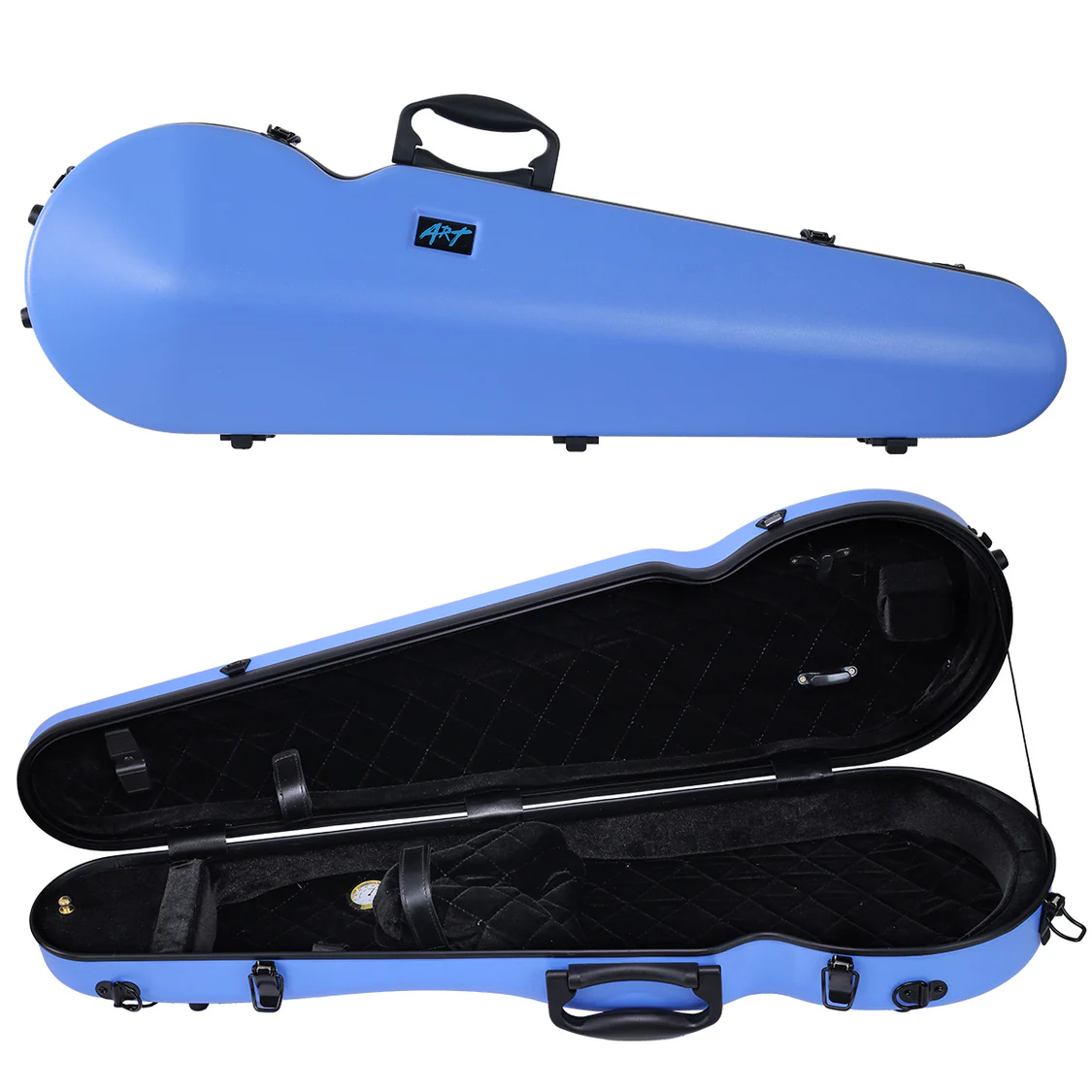 ART Shaped Violin Case 4/4 (or 3/4) Sky Blue