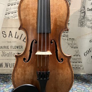 German Maggini model violin with one piece back; ca.100yrs old