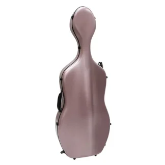 HQ Polycarbonate Lightweight Cello Case Brushed Rose Gold
