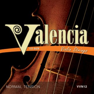 Valencia 1/2 Size Violin String Set - Steel - Ball End